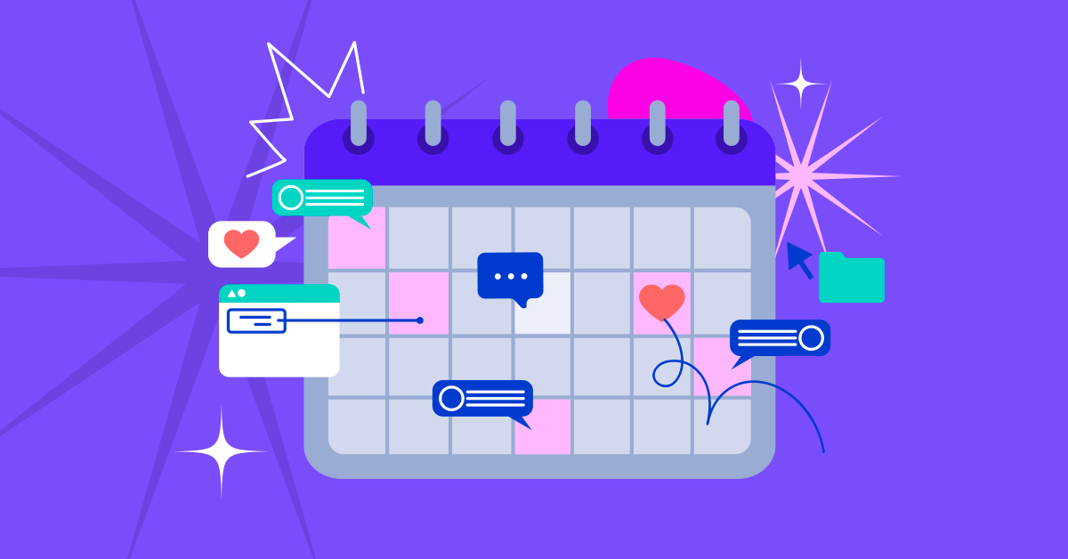 15 días con ideas para tu calendario de redes sociales